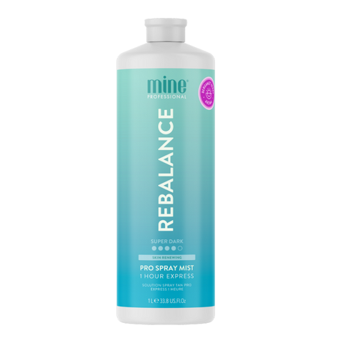 Minetan Rebalance Pro Mist 33.8 oz Spray Tanning Solutions MineTan