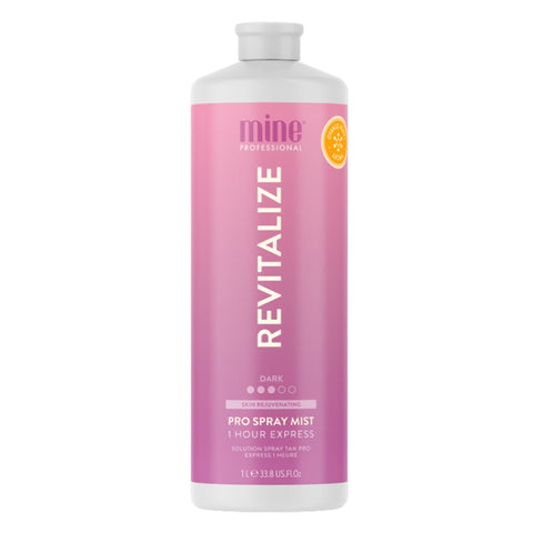 Minetan Revitalize Pro Mist 33.8 oz Spray Tanning Solutions MineTan