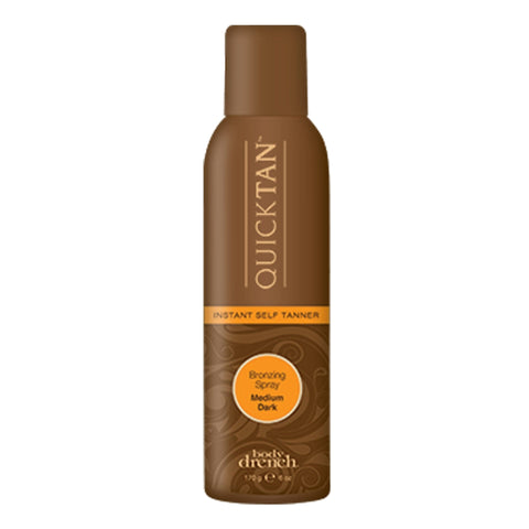 Body Drench Quick Tan Instant Self Tanner Bronzing Spray 6 oz Spray Tanning Product Body Drench