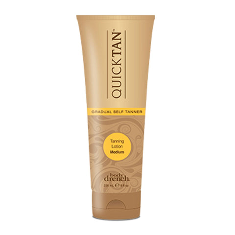 Body Drench Quick Tan Lotion For Medium Skin Tone 8.0 oz Self-Tanning Body Drench