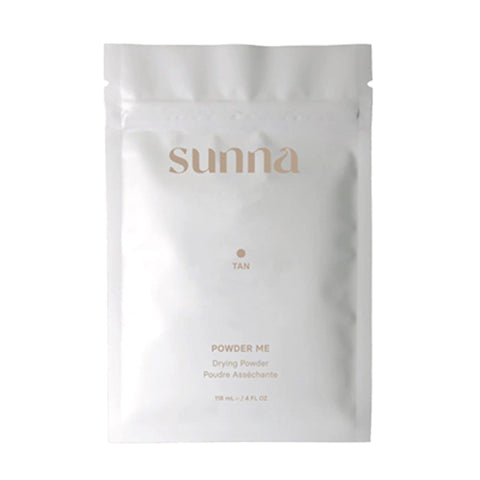 Sunna Tan Powder Me Drying Powder Refill 4 oz. Spray Tanning Product Sunna Tan