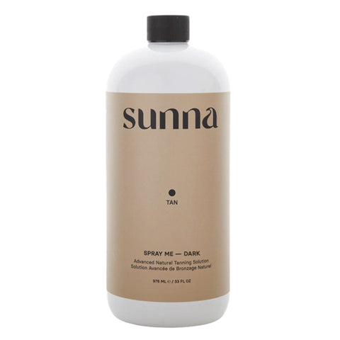 Sunna Tan Dark Tanning Solution 33.8 oz. Spray Tanning Solutions Sunna Tan
