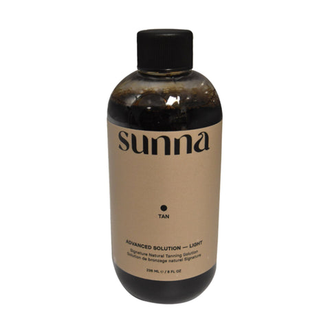 Sunna Tan Light Tanning Solution 8 oz Spray Tanning Solutions Sunna Tan