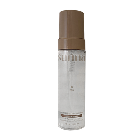 Sunna Clear Express Medium/Dark Tanning Mousse 7.1 oz