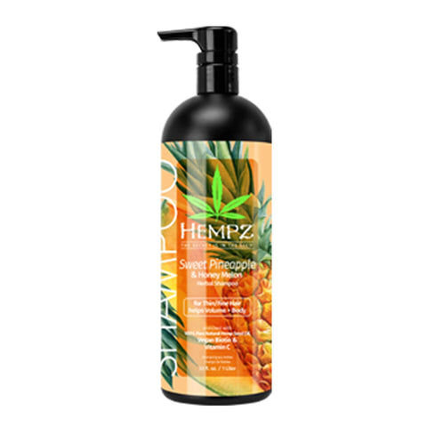 Hempz Sweet Pineapple & Honey Melon Herbal Shampoo 33.8 oz Skin Care Hempz