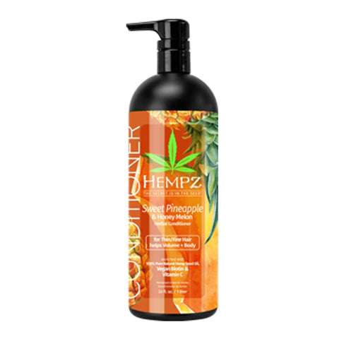 Hempz Sweet Pineapple & Honey Melon Herbal Conditioner 33.8 oz Skin Care Hempz