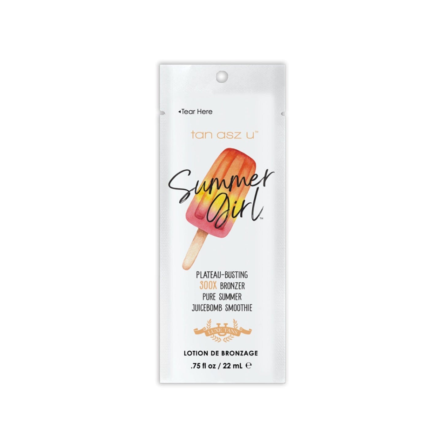Tan Asz U Summer Girl 0.75 oz. (6 Pack) Tanning Lotions Tan Asz U