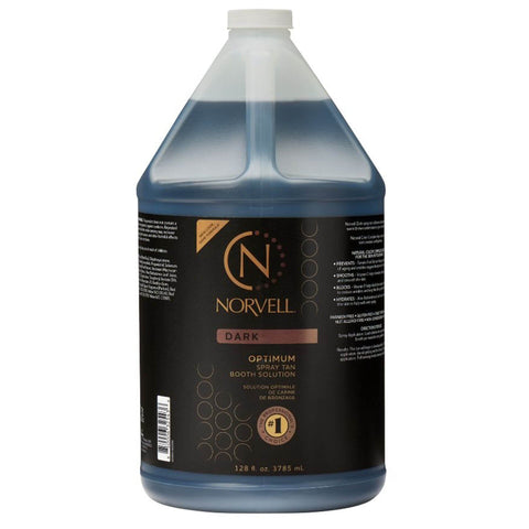 Norvell Optimum (Dark) Tanning Booth Solution 128 oz Gallon Jug Spray Tanning Booth Solutions Norvell