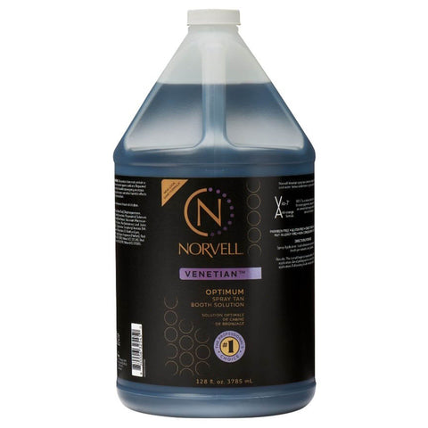 Norvell Optimum (Venetian) Tanning Booth Solution 128 oz Gallon Jug Spray Tanning Booth Solutions Norvell