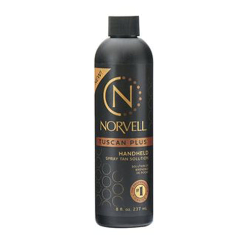 Norvell Handheld Spray Tan Solution Tuscan Plus 8 oz Spray Tanning Solutions Norvell