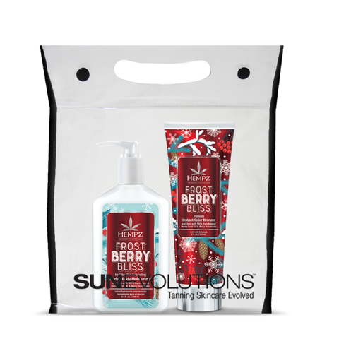 Hempz Frost Berry Bliss Bag Deal Skin Care Hempz