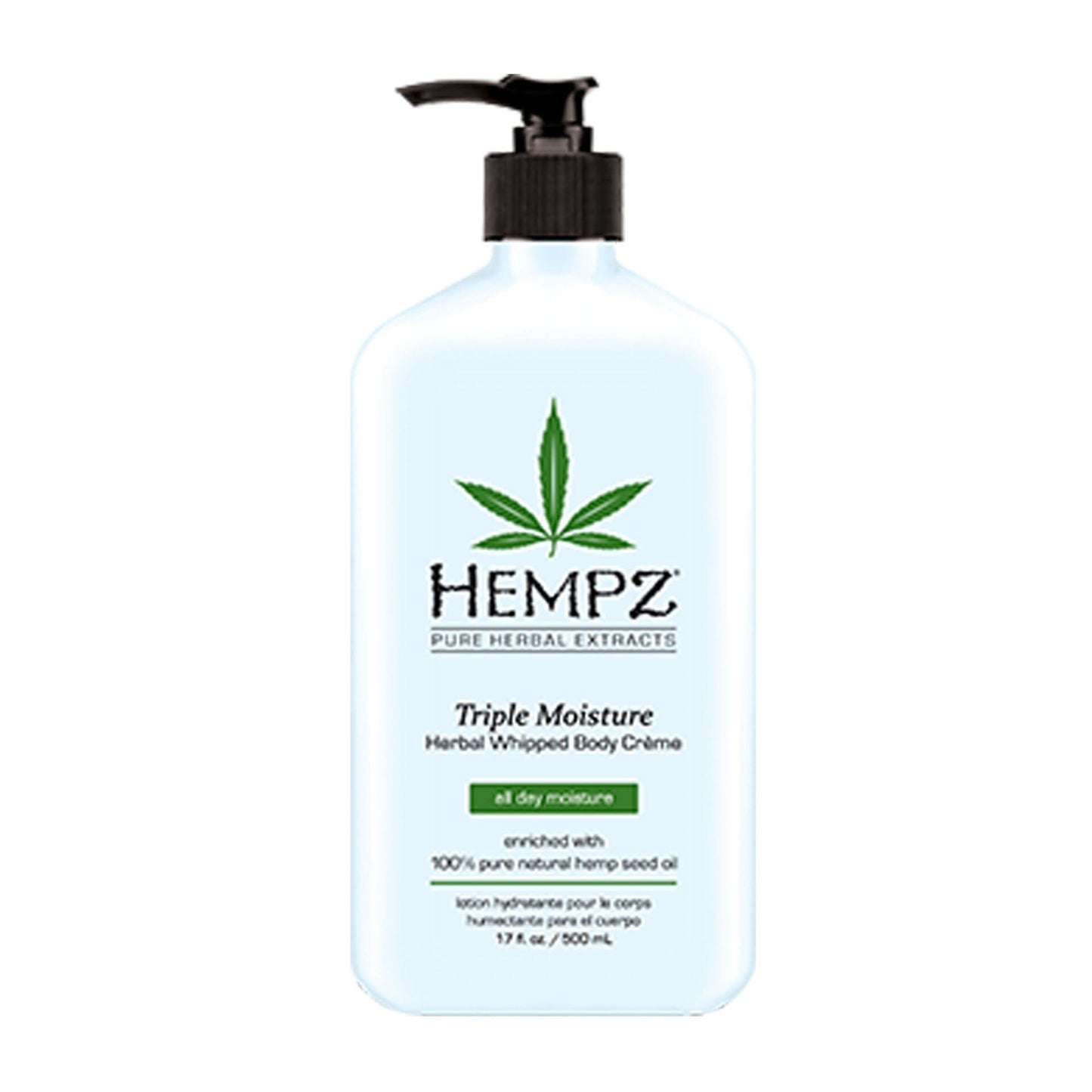 Hempz Whipped Triple Moisture Body Creme 17 OZ. Skin Care Hempz