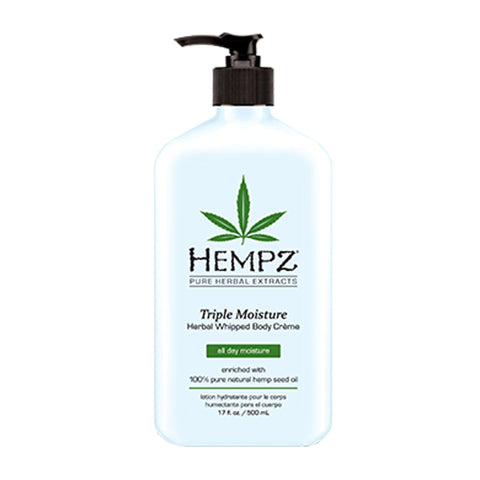 Hempz Whipped Triple Moisture Body Creme 17 OZ. Skin Care Hempz