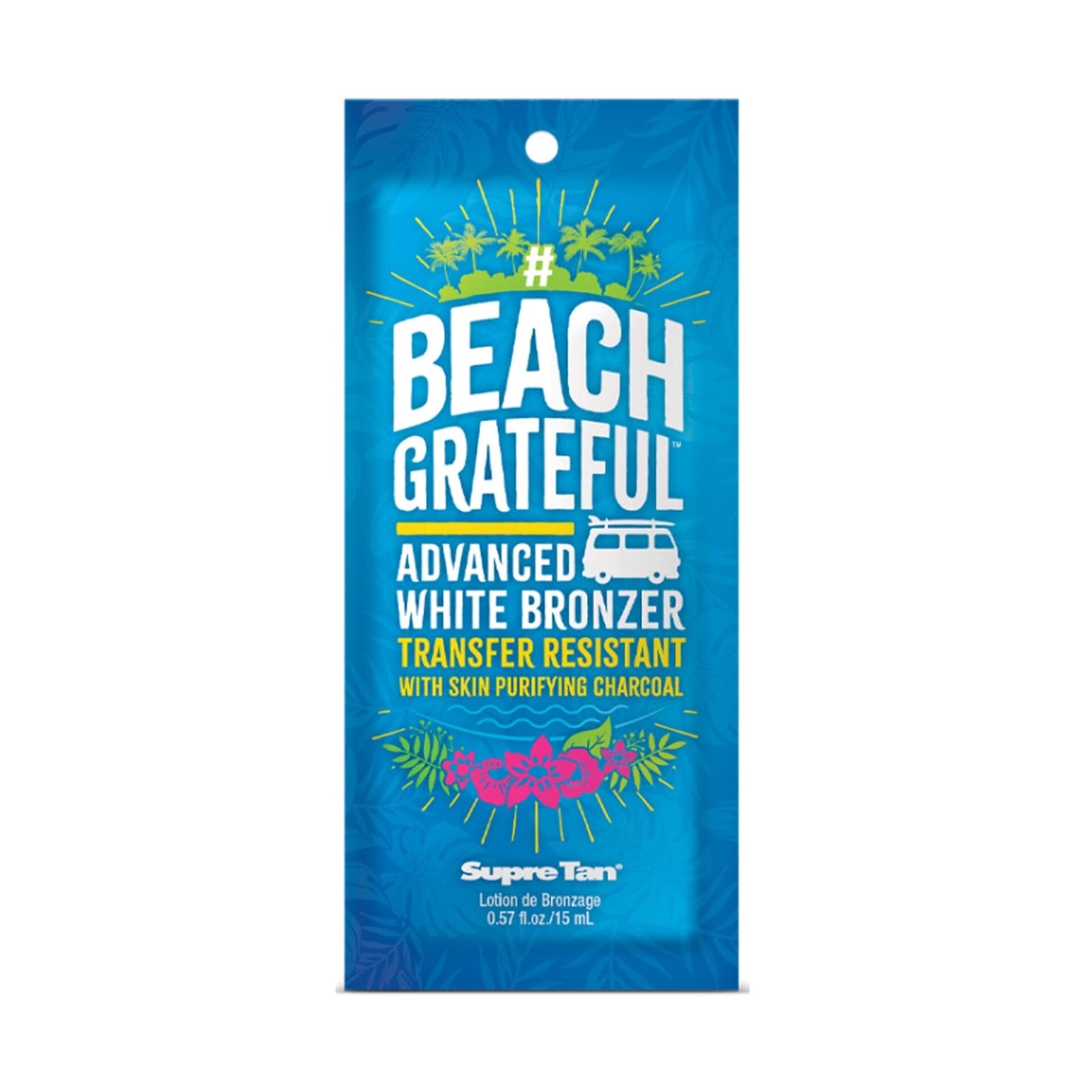 Supre #BeachGrateful Advanced White Broner .57 oz(5 Pack) Tanning Lotions Supre