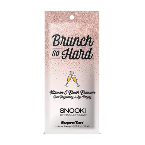 Snooki Brunch So Hard Black Bronzer packette .57 oz (4 Pack) Tanning Lotions Snooki