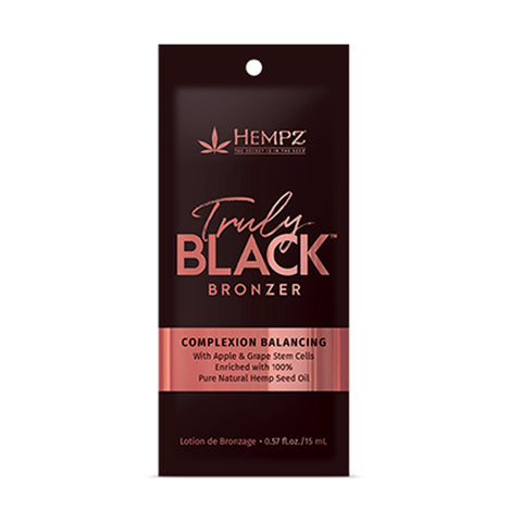 Hempz Truly Black Balancing Bronzer .57 OZ. (5 Pack) Tanning Lotions Hempz