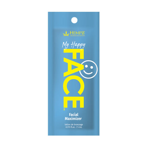 Hempz My Happy Face Facial Maximizer Pkt .175 OZ (5 Pack) Tanning Lotions Hempz