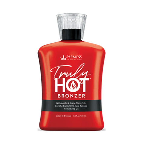 Hempz Truly Hot Bronzer 13.5 OZ. Tanning Lotions Hempz