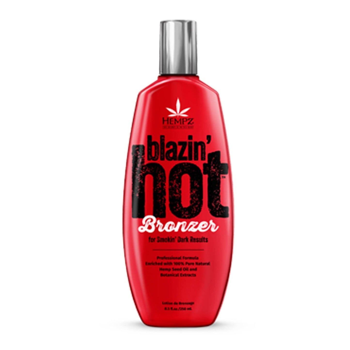 Hempz Blazing Hot Tingle Bronzer 8.5 oz Tanning Lotions Hempz