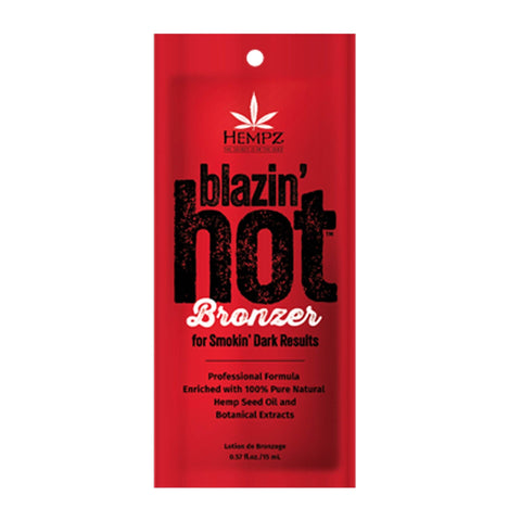 Hempz Blazing Hot Tingle Bronzer .57 oz. (10 Pack) Tanning Lotions Hempz