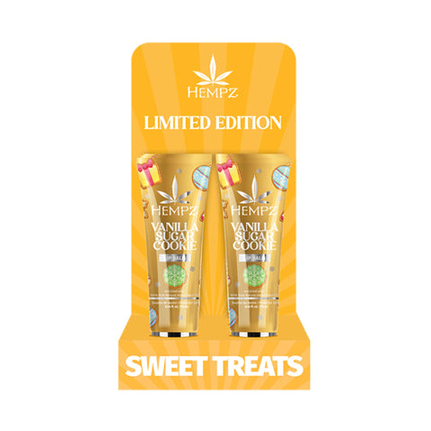 Hempz Sugar Lips Lip Balm Display