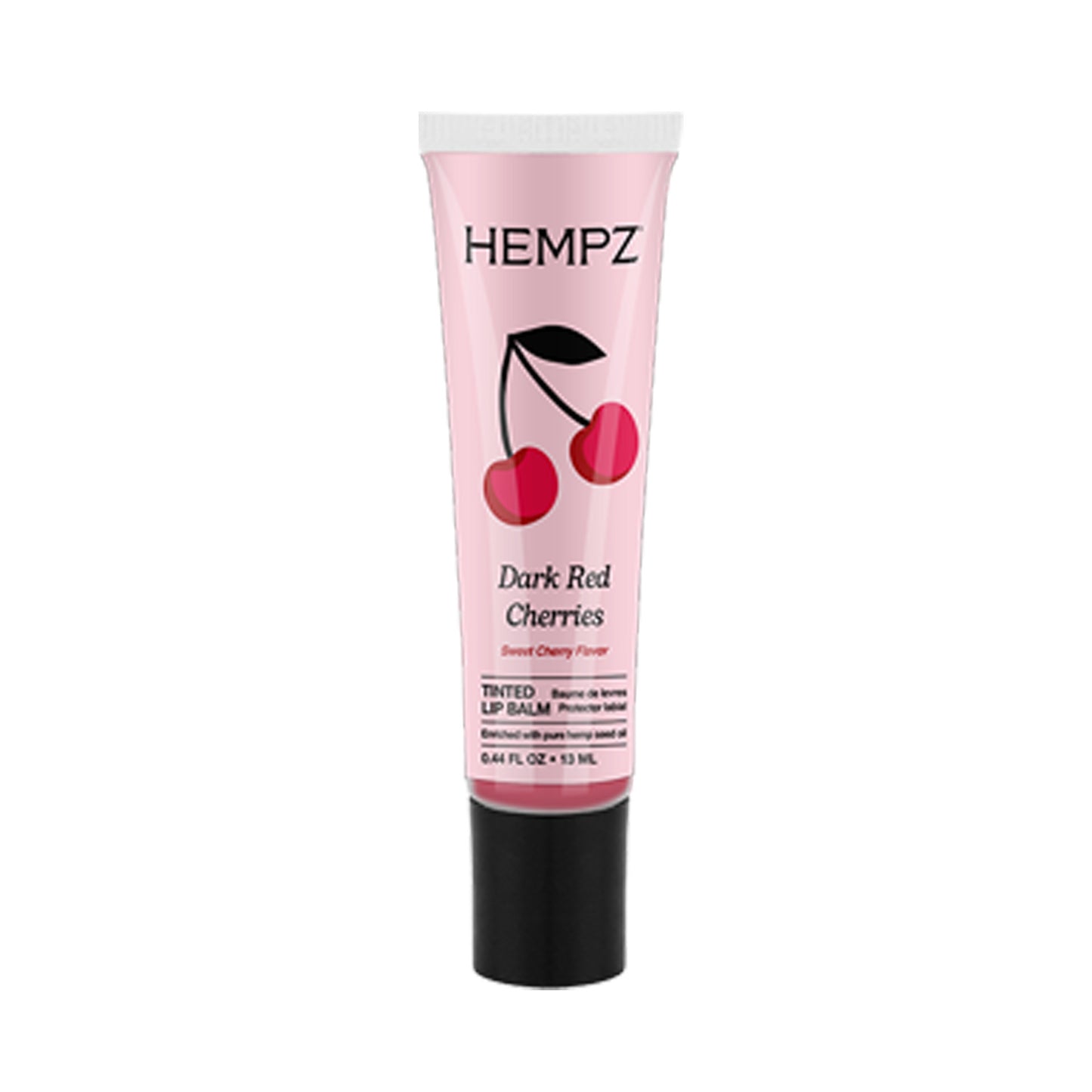 Hempz Dark Red Cherries Tinted Lip Balm .44 oz
