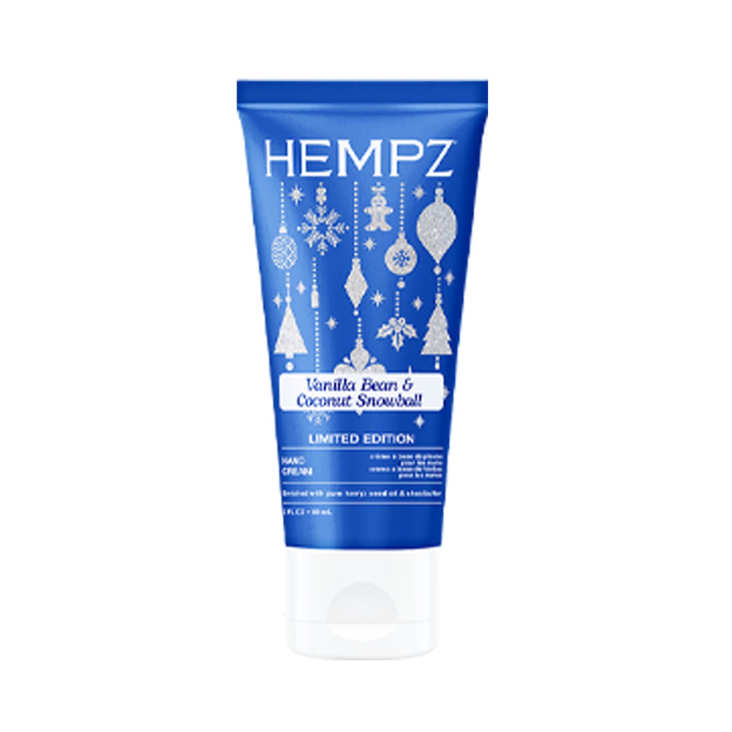 Hempz Vanilla Bean and Coconut Snowball Hand Cream 3 oz