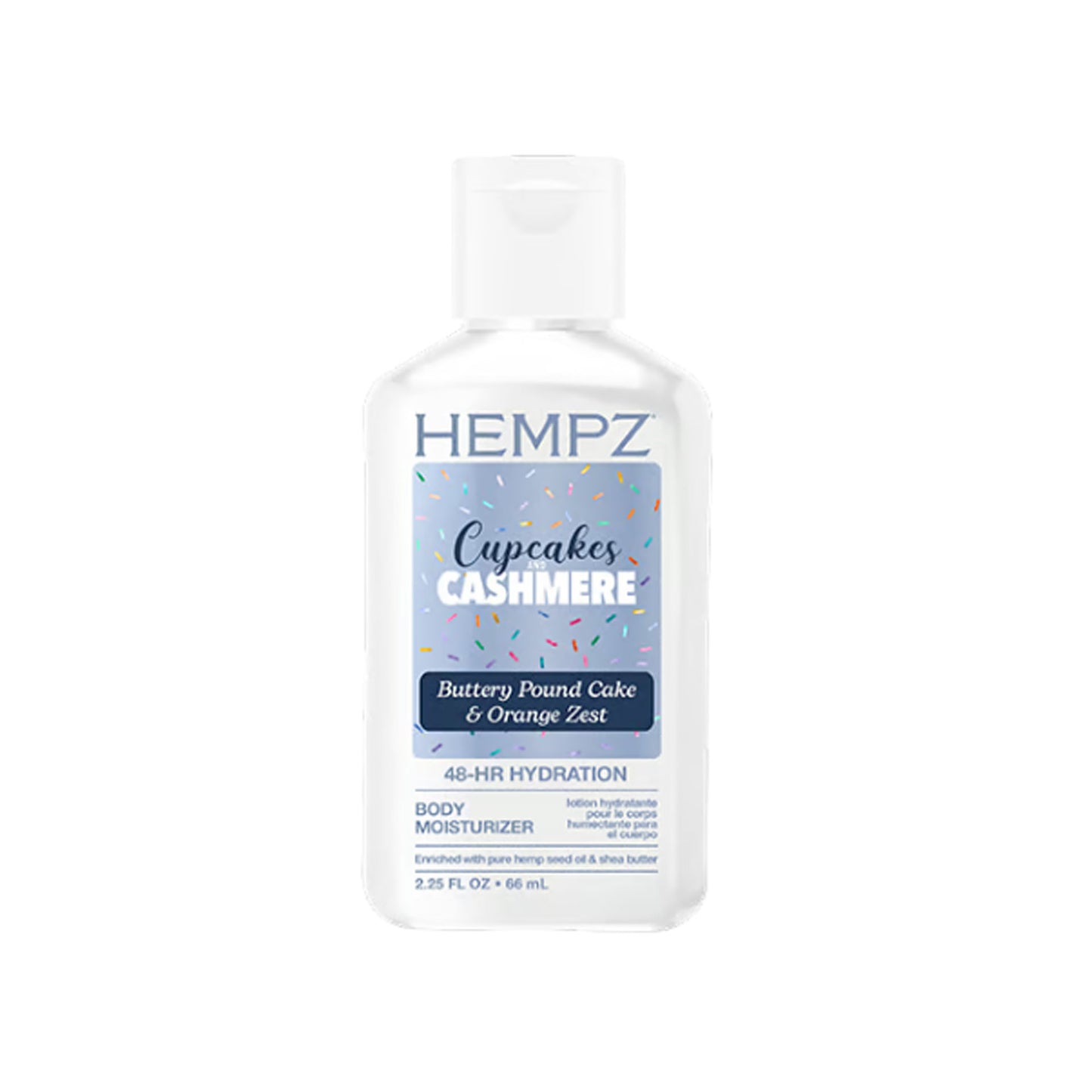 Hempz Mini Cupcake and Cashmere Body Moisturizer 2.25 oz