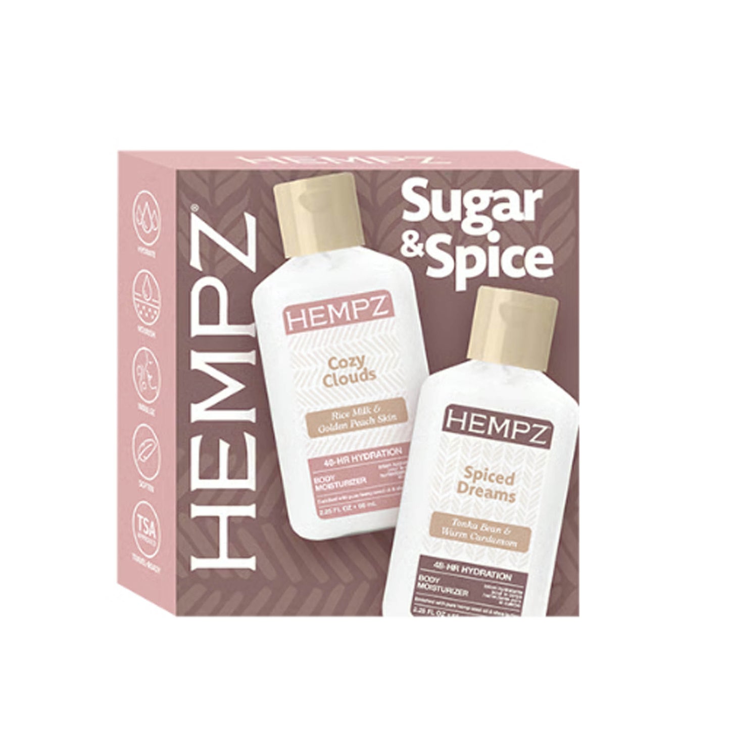 Hempz Sugar and Spice 2 Piece Kit