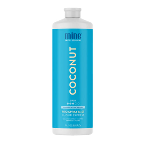 MineTan Coconut Water Pro Mist 33.8 OZ. Spray Tanning Solutions MineTan