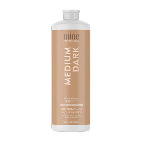Minetan Medium Dark Pro Mist 33.8 OZ. Self-Tanning MineTan