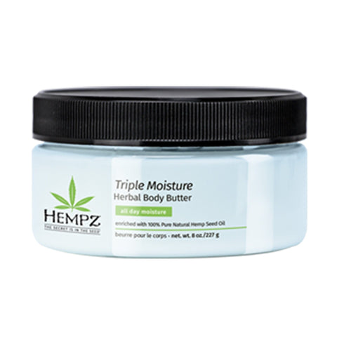 Hempz Triple Moisture Body Butter 8 OZ. Skin Care Hempz