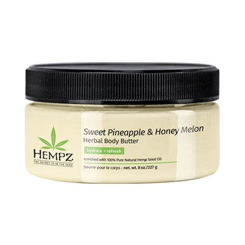 Hempz Sweet Pineapple & Honey Melon Body Butter 8 OZ. Skin Care Hempz
