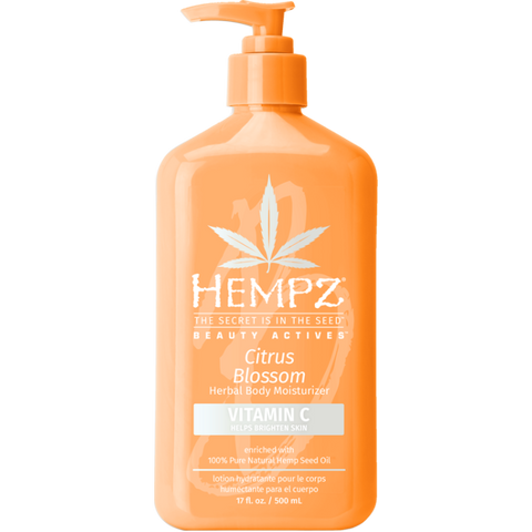 Hempz Citrus Blossom + Vitamin C Moisturizer 17 OZ. Skin Care Hempz