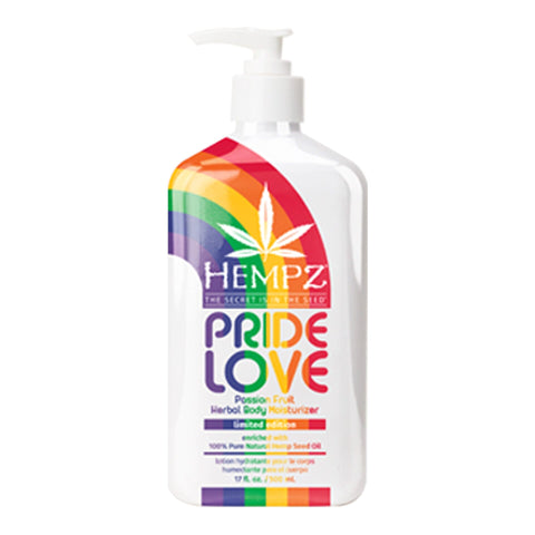 Hempz Pride Love Passion Fruit Body Moisturizer 17 OZ. Skin Care Hempz
