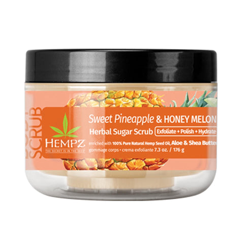 Hempz Sweet Pineapple & Melon Body Scrub 7.3 OZ. Skin Care Hempz