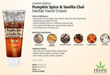 Hempz Pumpkin Spice & Vanilla Chai Hand Cream 3 OZ. Skin Care Hempz