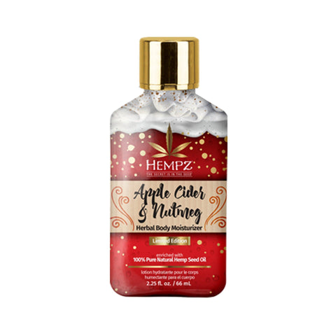 Hempz Limited Edition Apple Cider & Nutmeg Moisturizer 2.25 OZ. (3 Pack) Skin Care Hempz