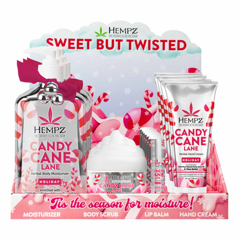 Hempz Sweet But Twisted Limited Edition 17piece Display Skin Care Hempz
