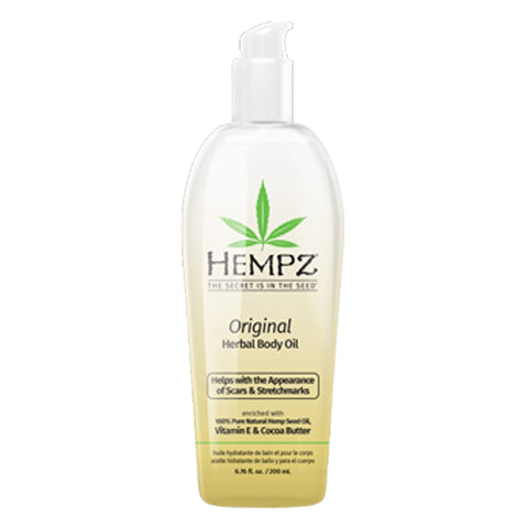 Hempz Original Body Oil 6.76 oz Skin Care Hempz
