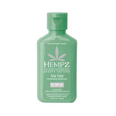Hempz Tea Tree Herbal Moisturizer 2.25 oz Tanning Lotions Hempz