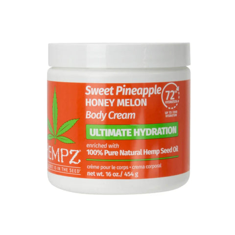 Hempz Sweet Pineapple & Honey Melon Herbal Body Cream 16 oz Skin Care Hempz
