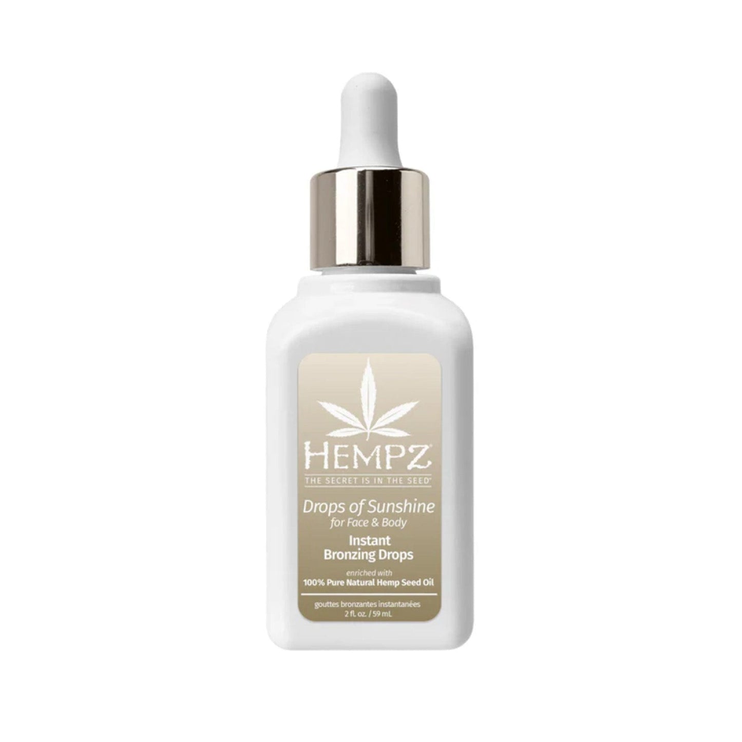 Hempz Drops of Sunshine Instant Bronzing Drops 2 oz Skin Care Hempz