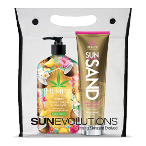 Hempz Limited Edition Sun & Sand Bag Deal Skin Care Hempz