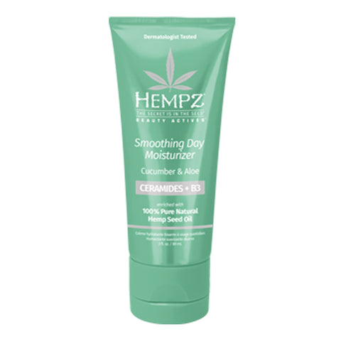 Hempz Cucumber & Aloe Smoothing Daily Moisturizer 3 oz Tanning Lotions Hempz