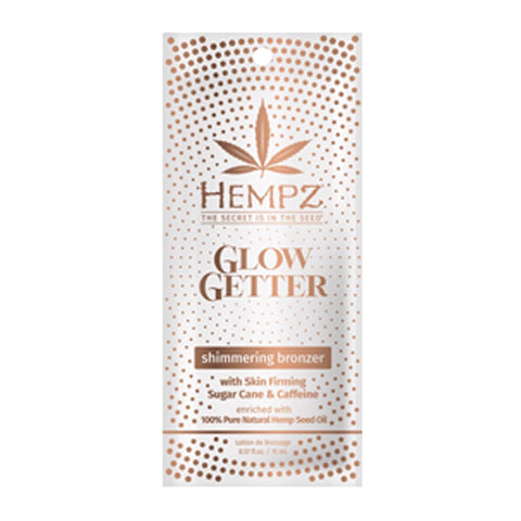 Hempz Glow Getter Shimmering Bronzer .57 OZ. (5 Pack) Tanning Lotions Hempz