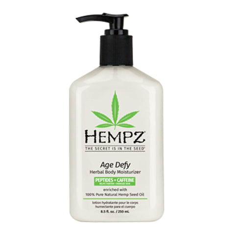 Hempz Limited Edition Age Defy Herbal Moisturizer 8.5 OZ. Skin Care Hempz