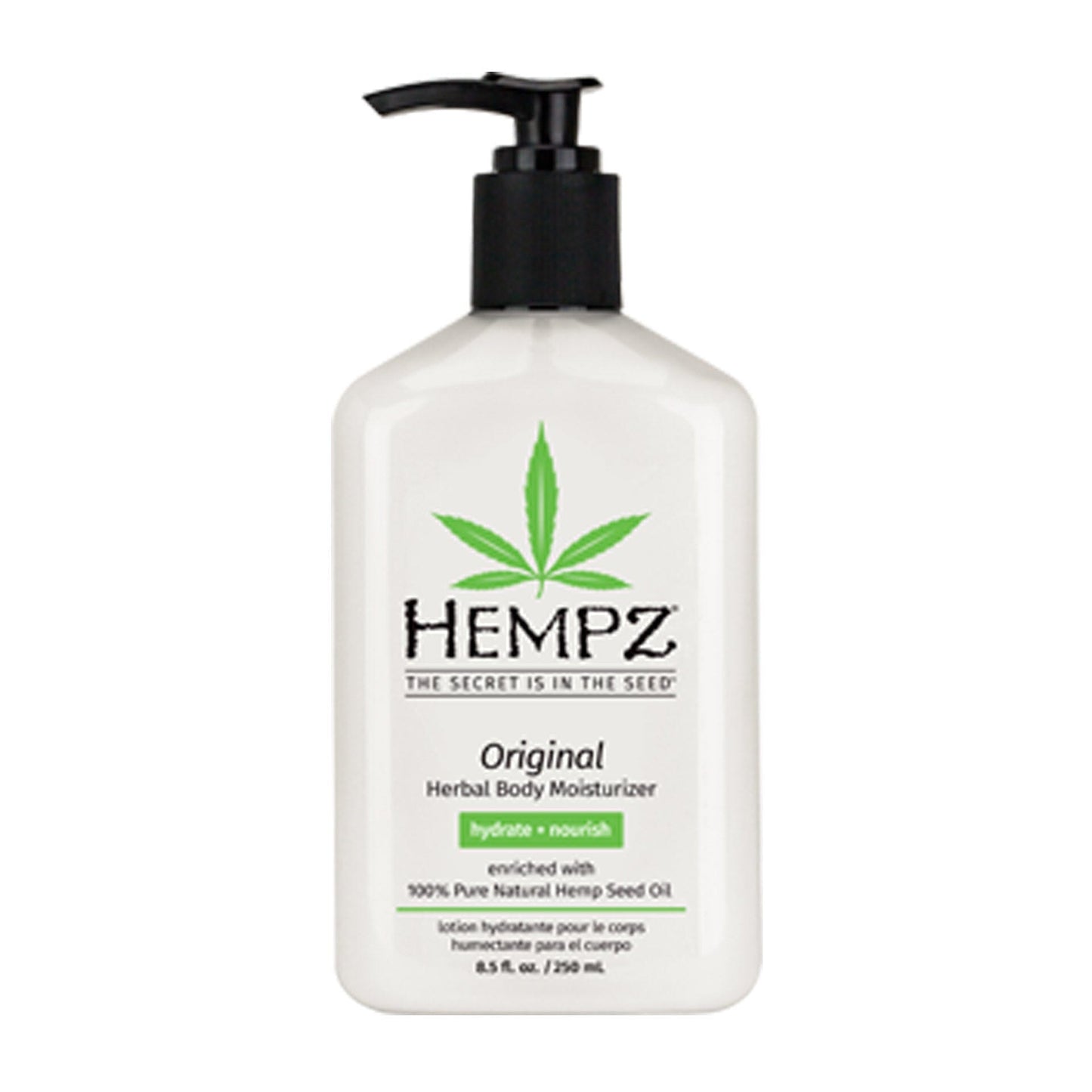 Hempz Limited Edistion Original Moisturizer 8.5 OZ. Skin Care Hempz