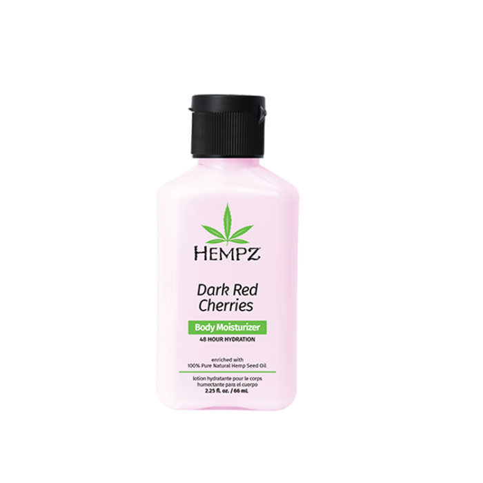 Hempz Dark Red Cherries Herbal Moisturizer 2.25 oz.