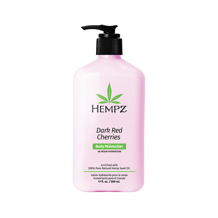 Hempz Dark Red Cherries Herbal Moisturizer 17 oz.